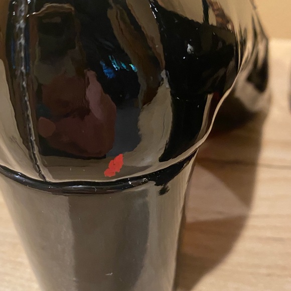 GIROTTI Block Heel, Red Soles Pointed Toe size 39 - patent leather - Picture 6 of 11